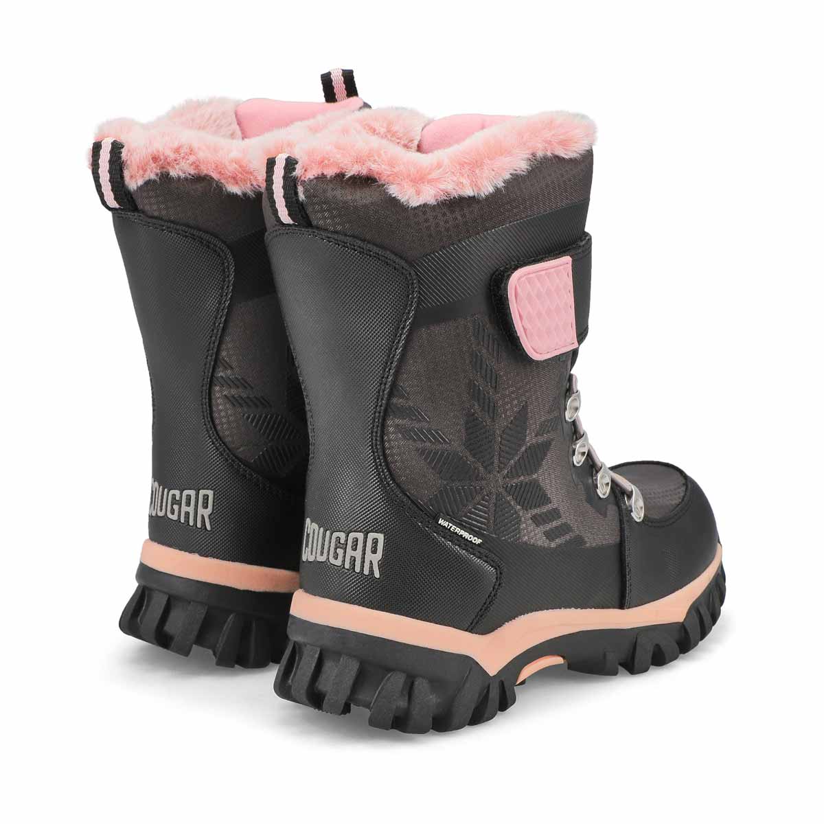 Girls' Toasty Waterproof Winter Boot - Charcoal