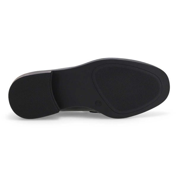 Women's Tory Bit Leather Slip-On Loafer - Black