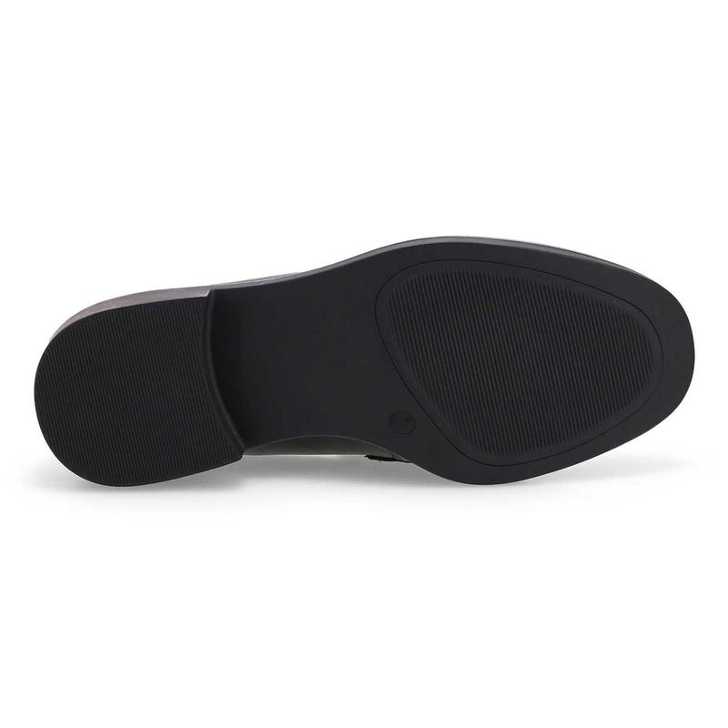 Women's Tory Bit Leather Slip-On Loafer - Black