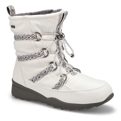 Lds Tracey Wtpf Winter Boot- White