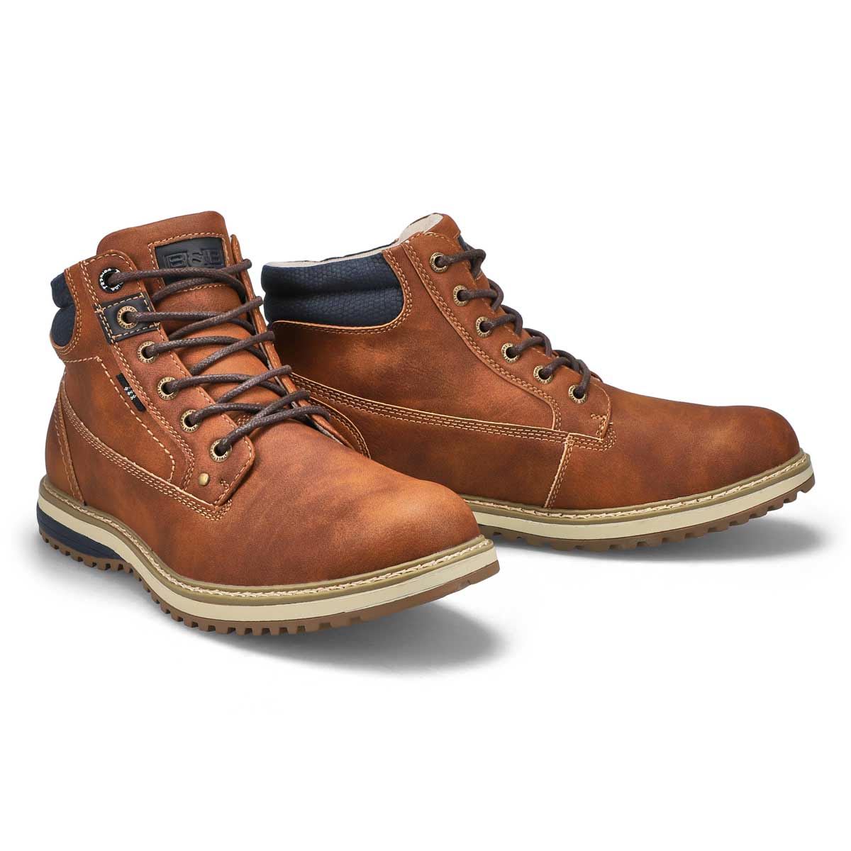 Men's Tractor Lace Up Ankle Boot - Brown