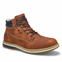 Men's Tractor Lace Up Ankle Boot - Brown