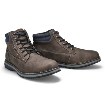 Men's Tractor Lace Up Ankle Boot - Grey