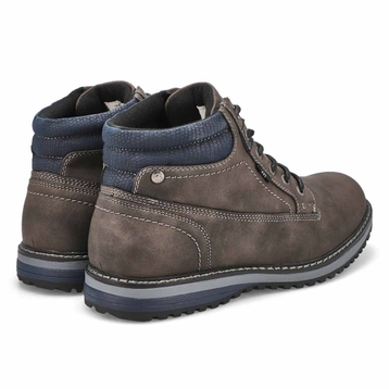 Men's Tractor Lace Up Ankle Boot - Grey