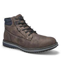 Men's Tractor Lace Up Ankle Boot - Grey