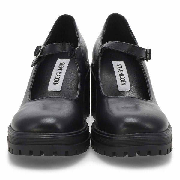 Women's  Translte Heeled Mary Jane - Black