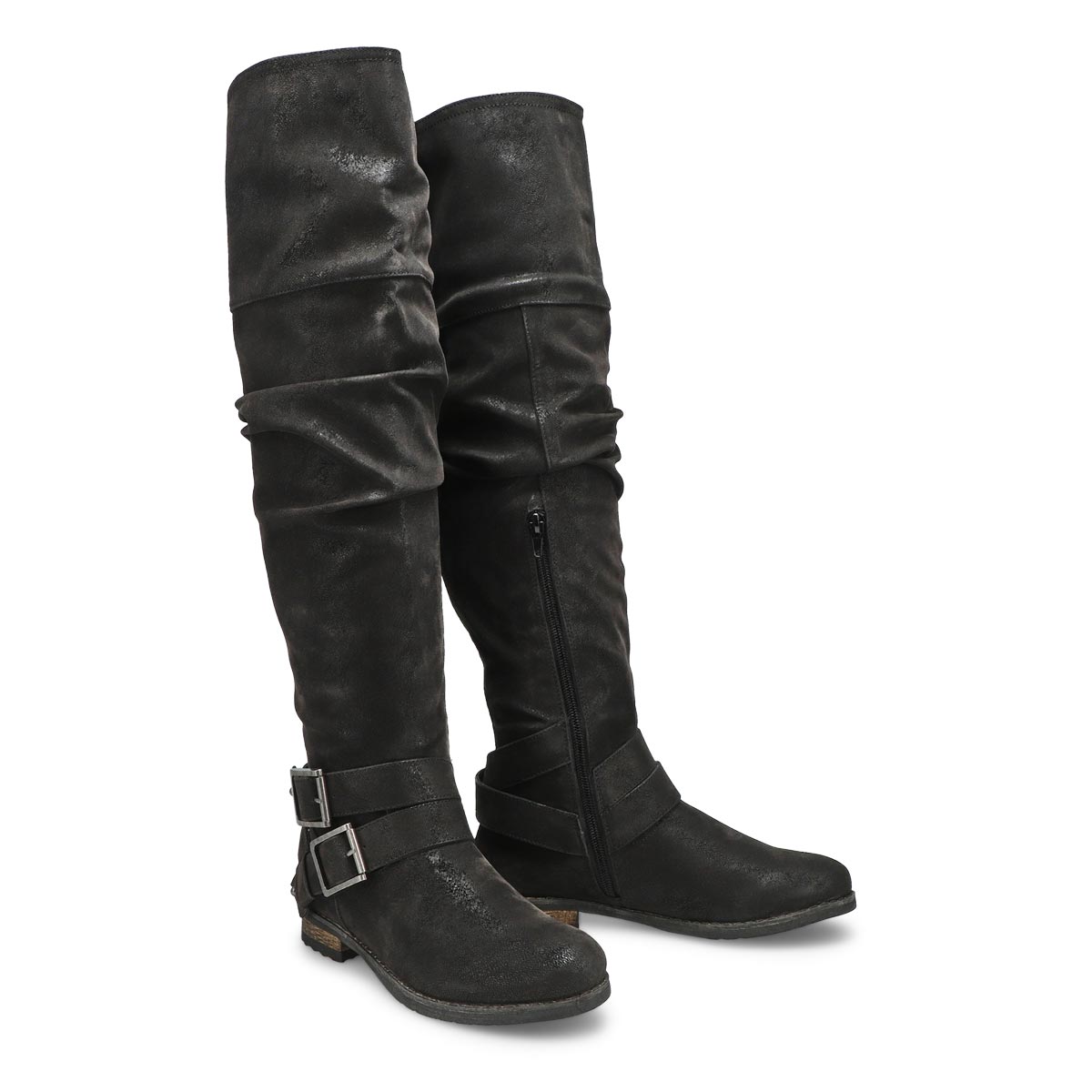 Softmoc Womens Trina 2 Riding Boot Black 