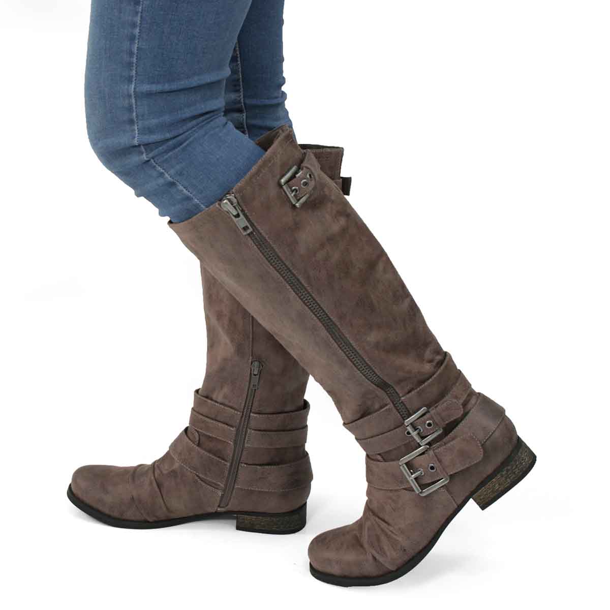 grey rider boots