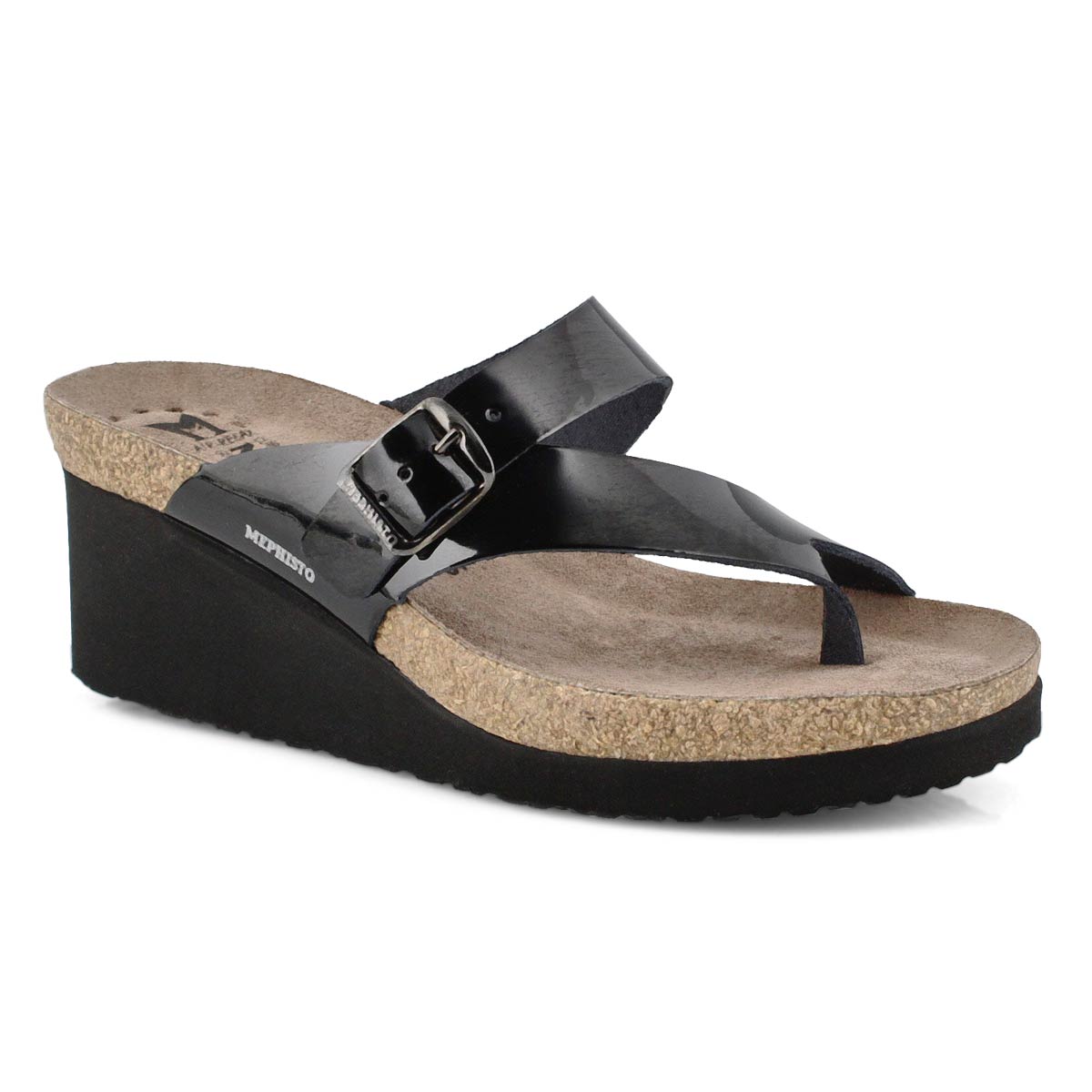 footbed wedge sandals