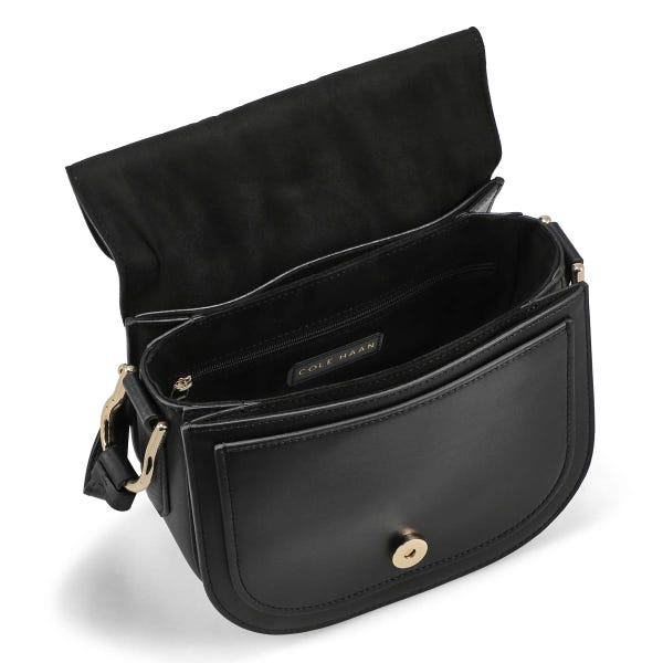Mini sac de selle ESSENTIAL MINI SADDLE BAG, noir, femmes