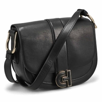 Women's Essential Mini Saddle Bag - Black