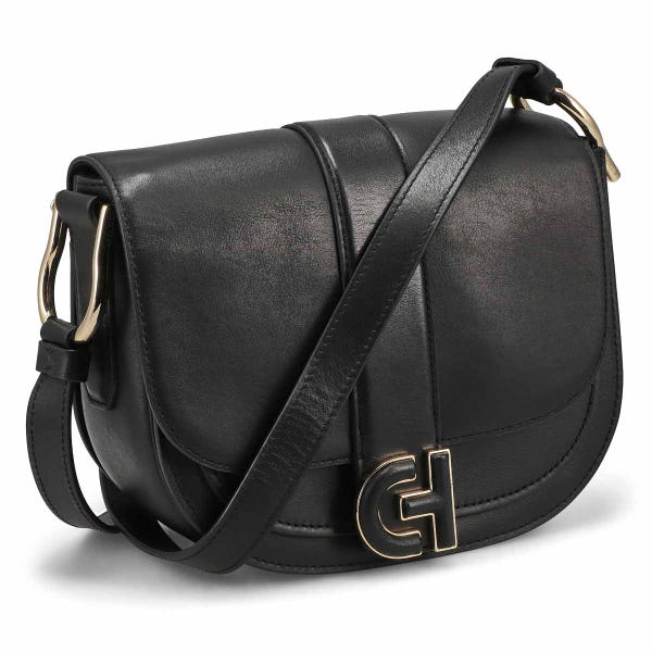 Mini sac de selle ESSENTIAL MINI SADDLE BAG, noir, femmes
