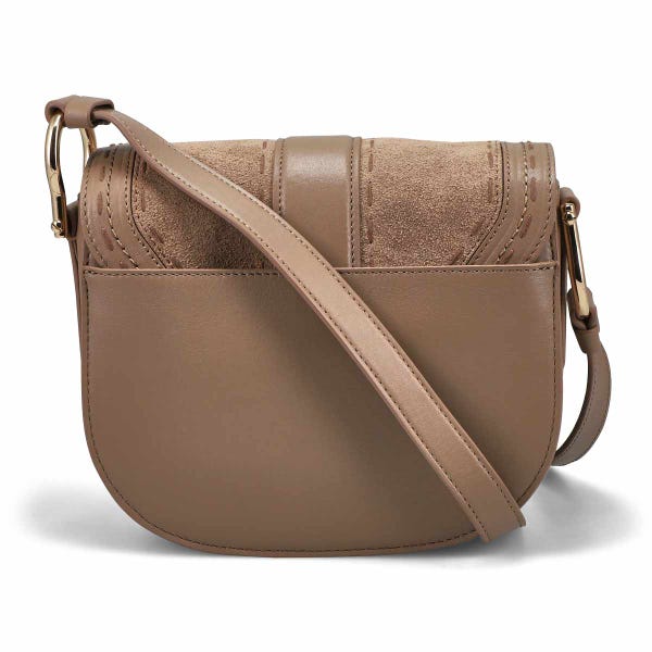 Mini sac de selle ESSENTIAL MINI SADDLE BAG, café irlandais/whipstich, femmes