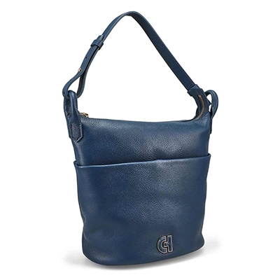 Sac seau Essential Soft Bucket Bag, sarcelle à ailes bleues, femmes