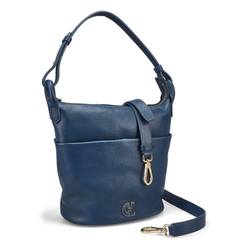 Women's Essential Soft Bucket Bag - Blue Wing Teal