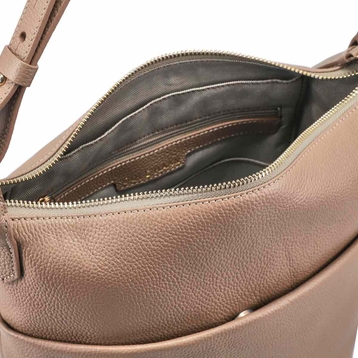 Women's Essential Soft Bucket Bag - Irish Coffee