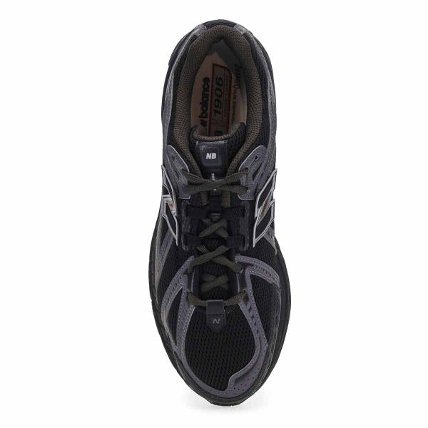 Espadrille à lacets 1906R pour homme - Noir/Tomate vif