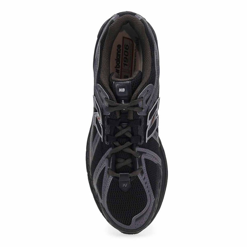 Men's 1906R Lace Up Sneaker - Silver Metallic/Blac