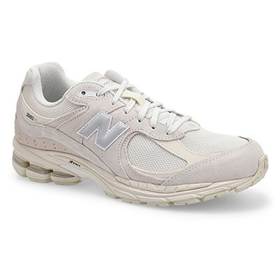 Mns 2002R Lace Up Sneaker - Sea Salt/Silver Metallic