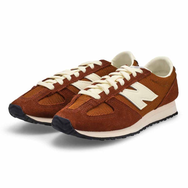 Women's  471 Lace Up Sneaker - Rich Oak/Breakfast Tea