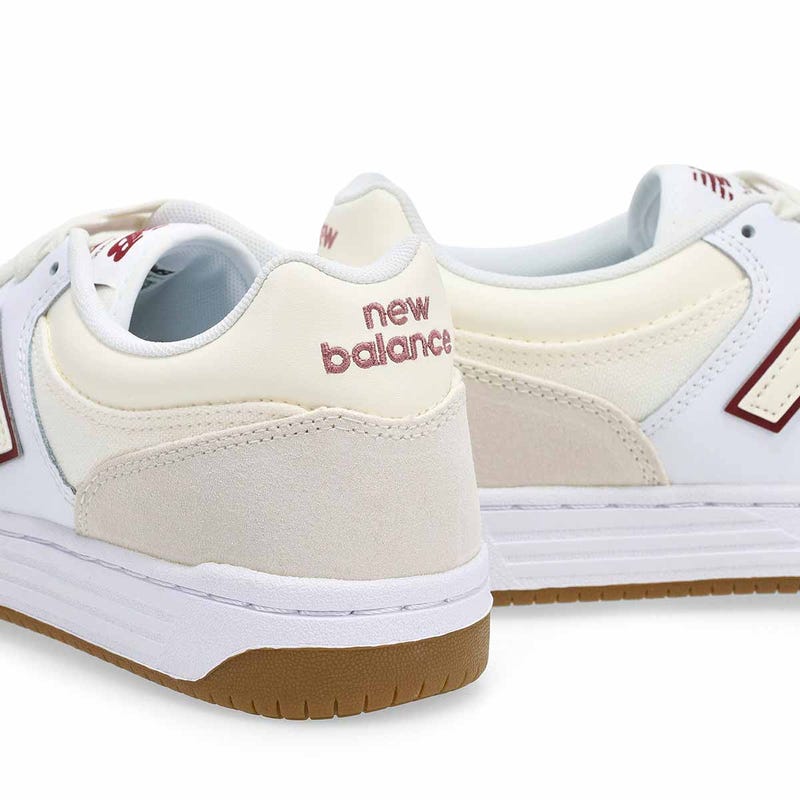 Mens' 480P Lace Up Sneaker - Sea Salt/Classic Crim