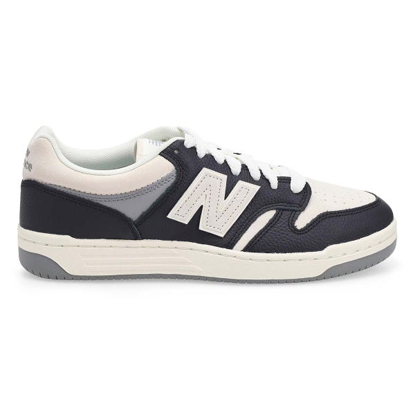Men' s 480P Lace Up Sneaker - Black/Sea Salt