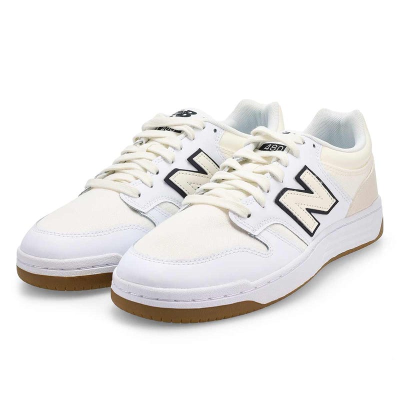 Baskets à lacets 480P, sel de mer/fantôme, hommes