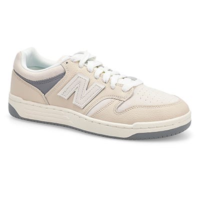 Mns 480P Lace Up Sneaker - Linen/Sea Salt