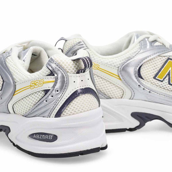 Women's 530 Lace Up Sneaker - Silver Metallic/Sea Salt