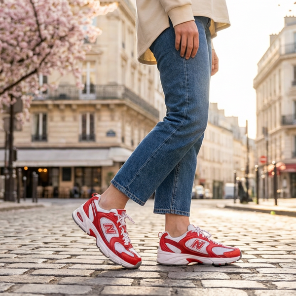 Women's 530 Lace Up Sneaker - Reflection/Fire Cracker