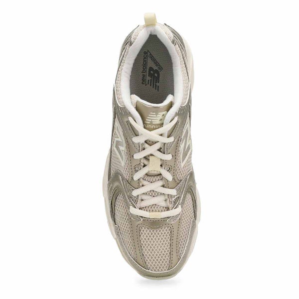 Women's 530 Lace Up Sneaker - Gold Metallic/Linen