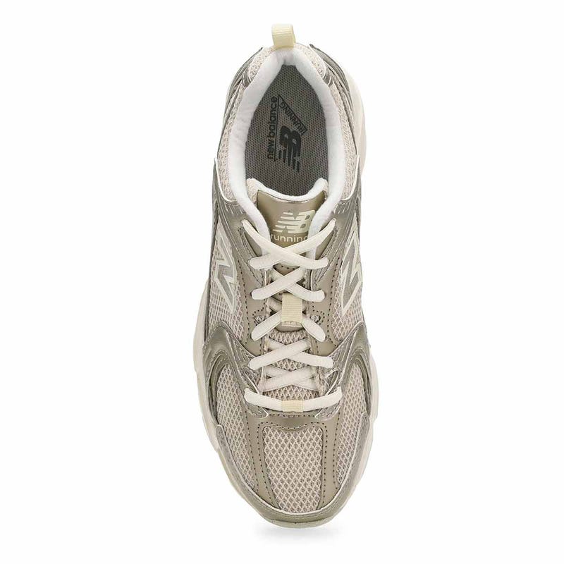 Women's 530 Lace Up Sneaker - Gold Metallic/Linen