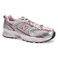 Women's 530 Lace Up Sneaker - White/Pink