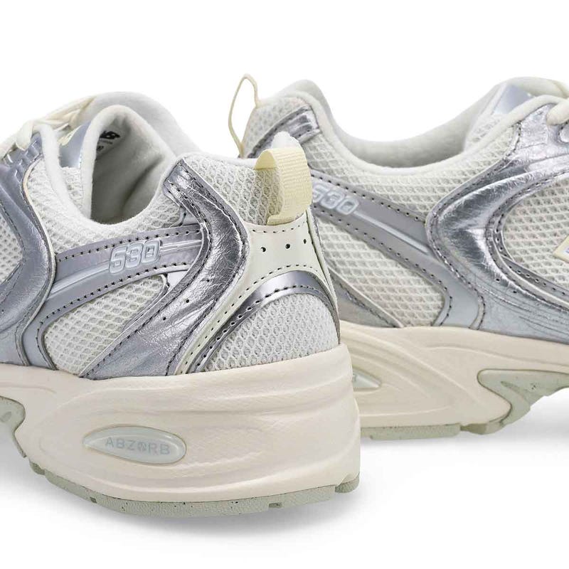 Women's  530 Lace Up Sneaker - Silver Metallic/Reflection