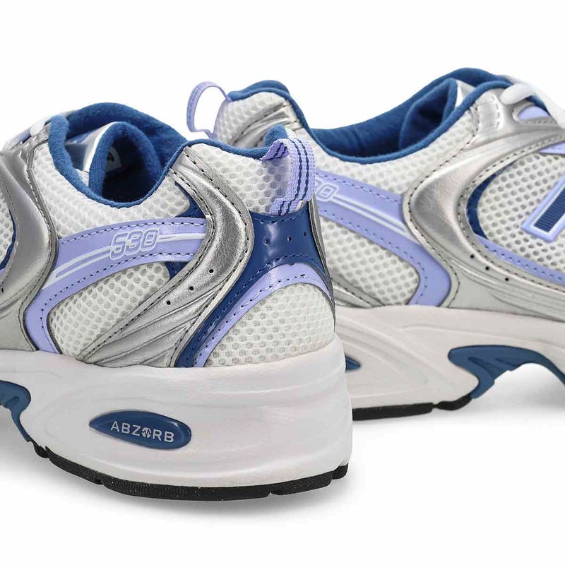 Women's  530 Lace Up Sneaker - Silver Metallic/Daybreak