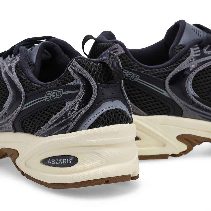 Women's 530 Lace Up Sneaker - Black /Castlerock