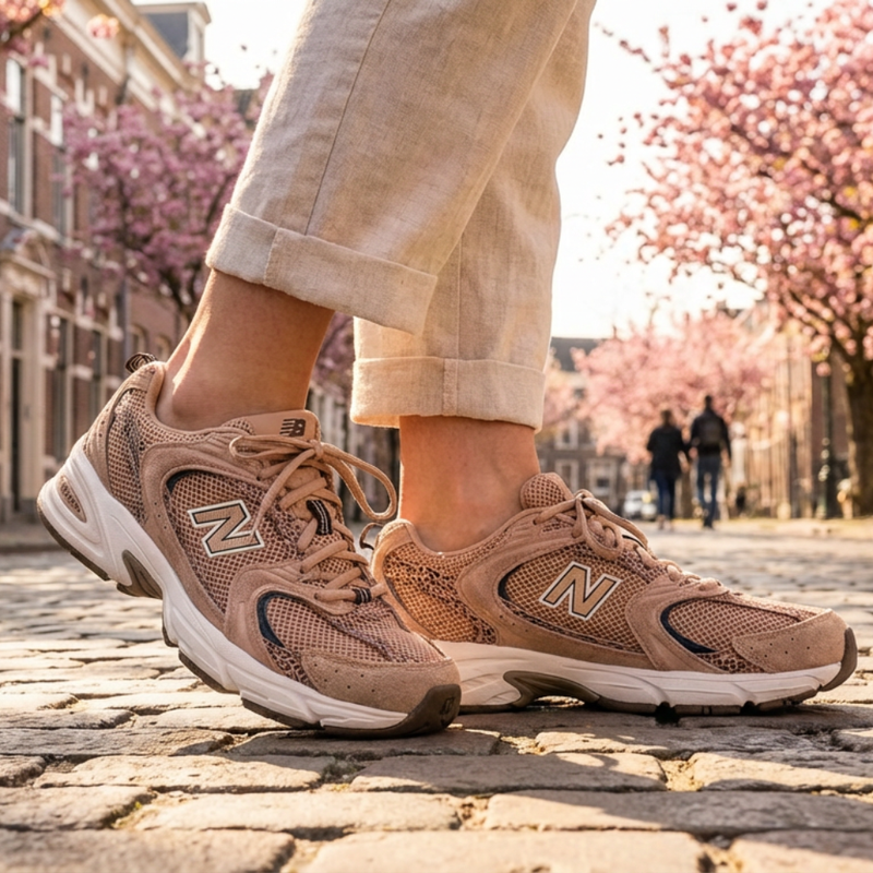 Women's  530 Lace Up Sneaker - Tan