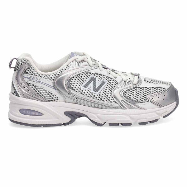 Women's  530 Lace Up Sneaker - Grey Matter/Silver Metallic/Digital Mist