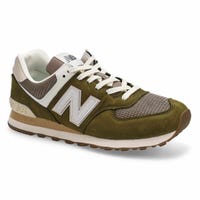 Men's 574 Lace Up Sneaker - Calcium/Dark Silver Metallic