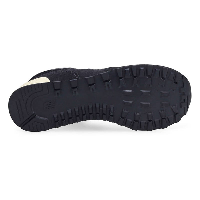 Men's  574 Lace Up Sneaker - Black/White