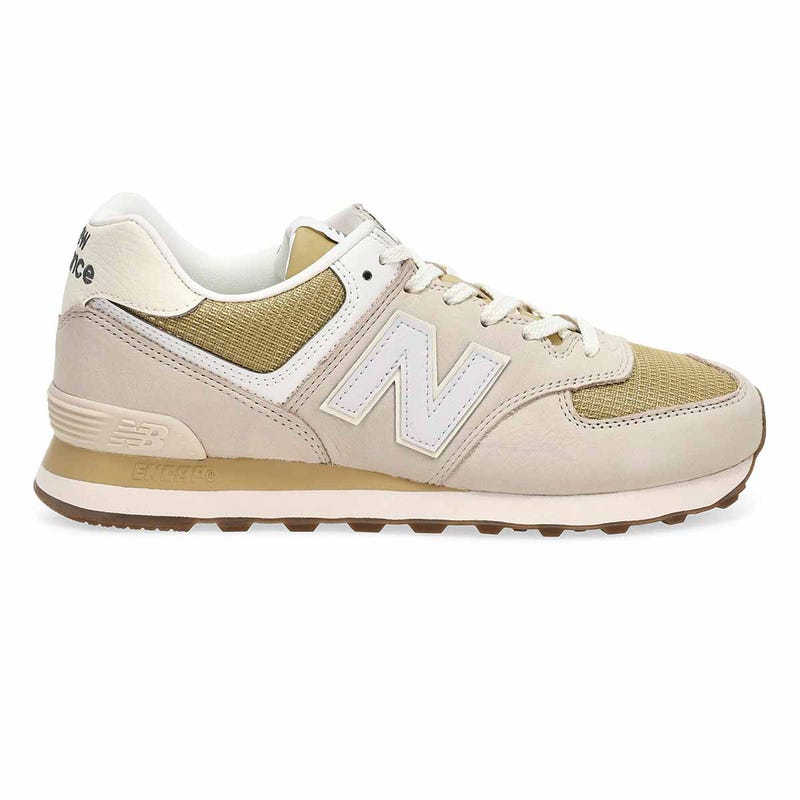 Men's 574 Lace Up Sneaker - Shipyard/Dark Silver Metallic