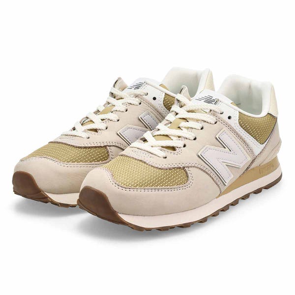 Men's 574 Lace Up Sneaker - Shipyard/Dark Silver Metallic