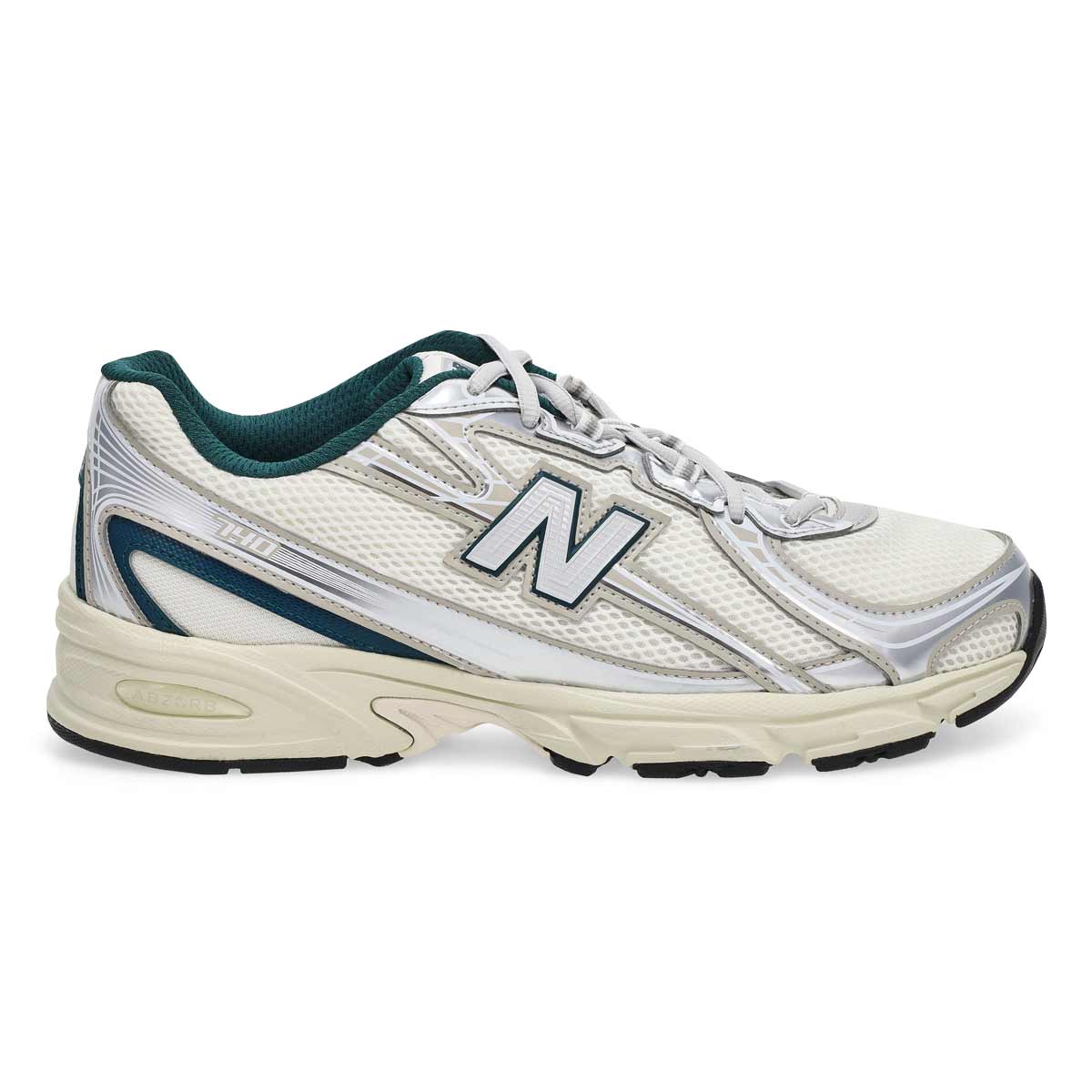 Baskets à lacets 740, Méduse verte/angora, hommes