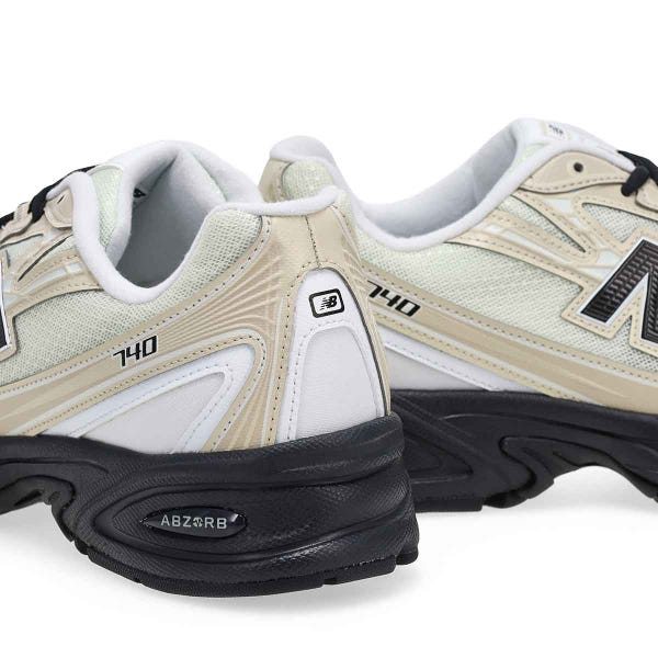 Men's 740 Lace Up Sneaker - Timberwolf/White