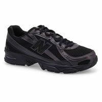 Espadrille à lacets 740 pour hommes - Noir/Ciment noir
