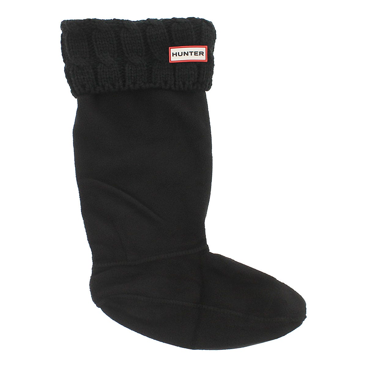 hunter 6 stitch cable boot sock