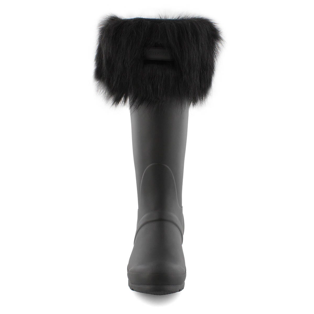 faux fur cuff boots