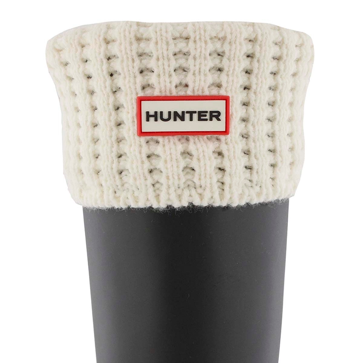 Hunter Women's Waffle Boot Hunter Sock Whit