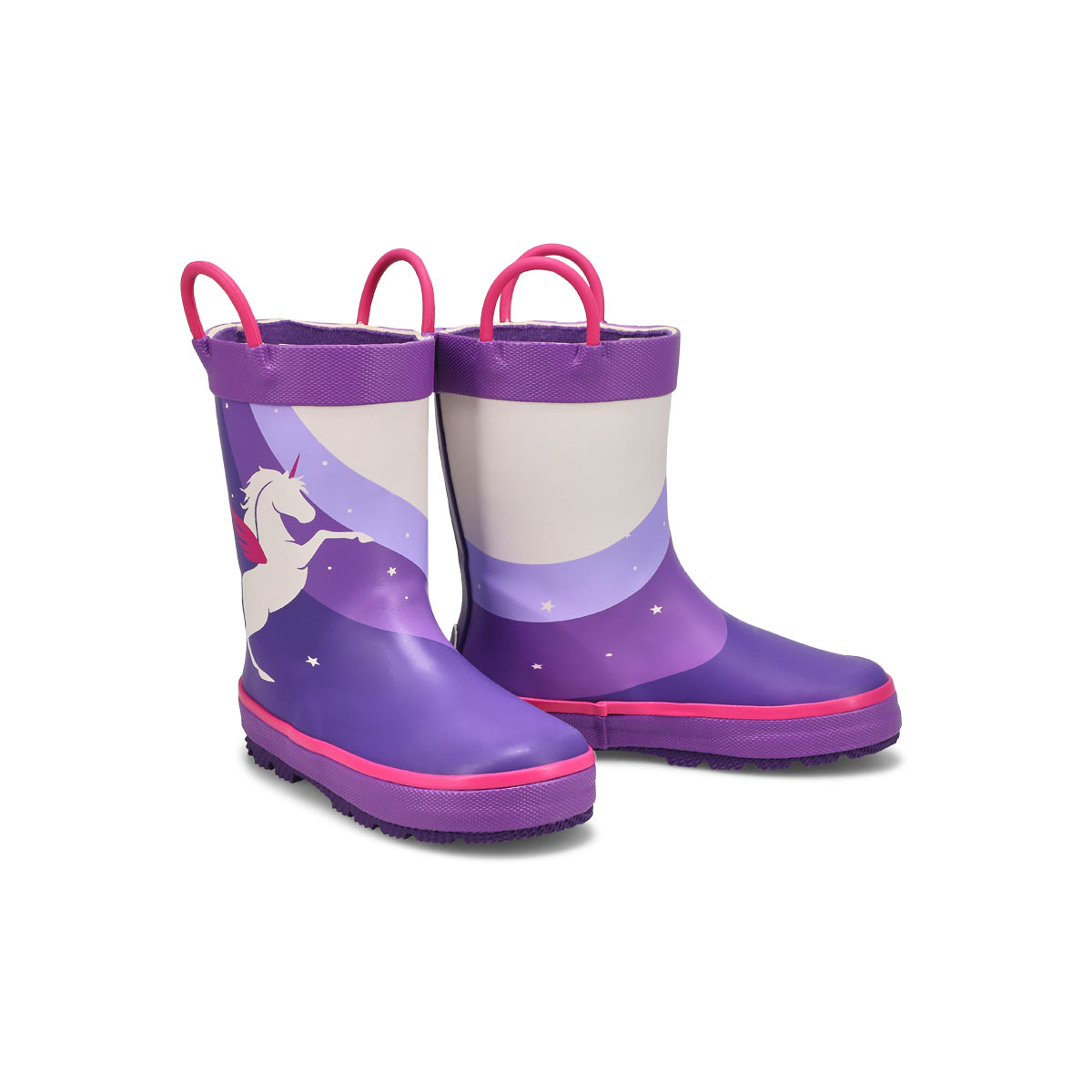 Infants' Unicorn Waterproof Rain Boot - Purple