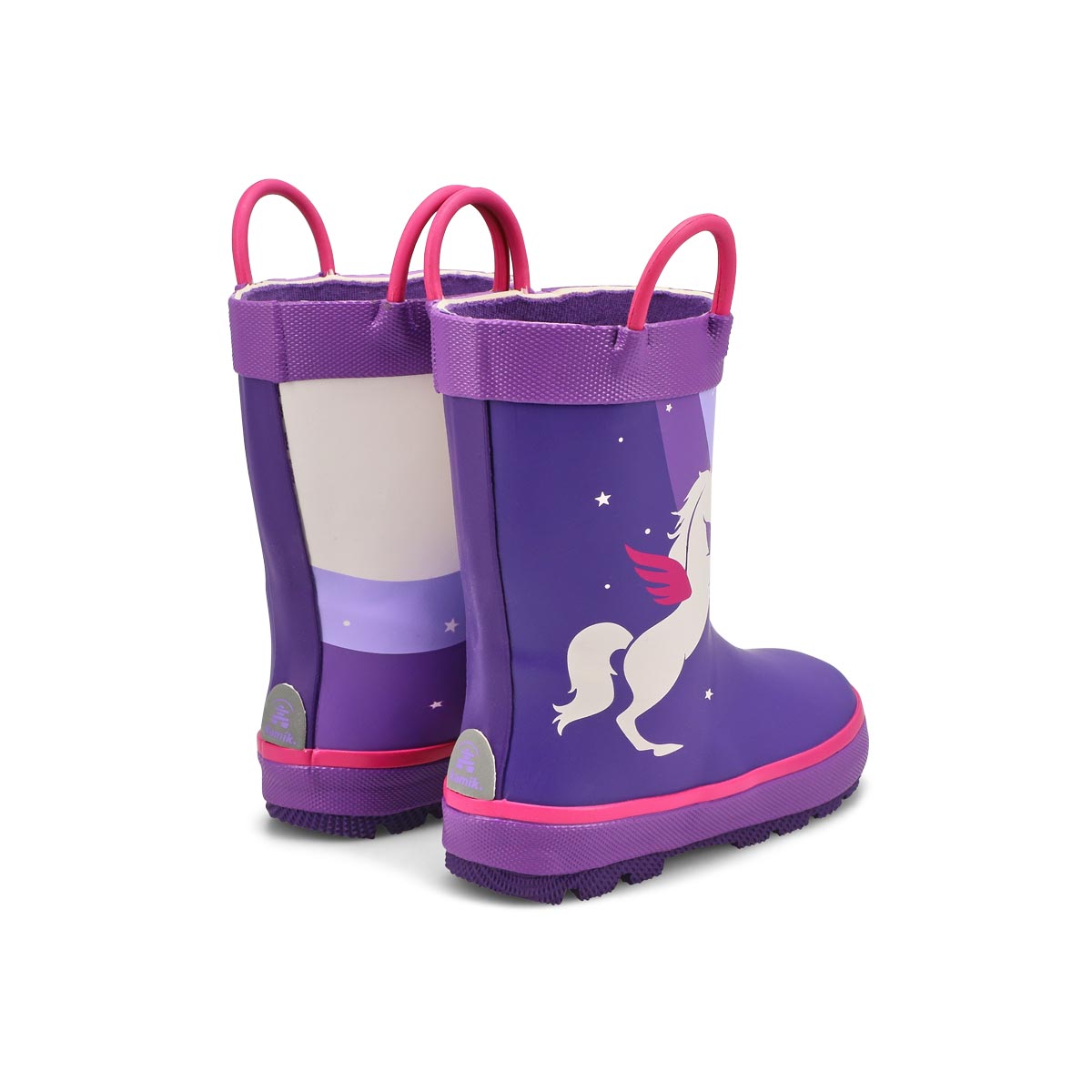 Infants' Unicorn Waterproof Rain Boot - Purple